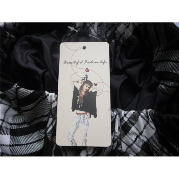 Girls Plaid Pleated School Uniform Skirts Women Short Mini Cosplay Costumes - Picture 6 of 7